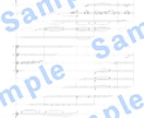クラシック楽器編成の楽譜を作成,浄書します プロの演奏家より数多くの好評を得ております イメージ3