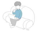 使えるシンプルイラスト描きます WEB・SNS用に使える手描き風イラストを描きます イメージ2