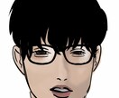 アイコン、ヘッダー、似顔絵なんでも受け付けます シンプル、可愛い系、リアル、どんなタッチの絵も描きます イメージ3