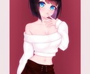 SNS等アイコンやヘッダーの女の子の絵お描きします チビキャラから萌え系の女の子等可愛い子をお描きします! イメージ1