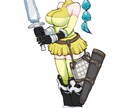 オリジナルキャラクター全身絵で描きます 小説、ゲーム、TRPGなどの登場人物描きます イメージ2