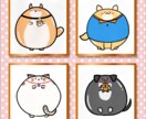 風船アニマルイラストオーダー受けつけます あなたのペットをぽっちゃり可愛い風船アニマルにしてみませんか イメージ5