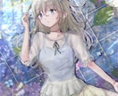 透明感のある可愛い女の子イラスト制作します SNSアイコン・立ち絵・一枚絵まで幅広く対応します イメージ2