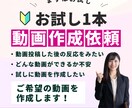まずはお試し！ご希望に沿った動画を作成いたします 企画・台本・編集・投稿のトータルサポート（サムネ付き） イメージ1