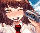 アイコン、1枚絵、キャラクターイラスト等を描きます まだまだ未熟な美術系学生ですが！！全力で！！描きます！！ イメージ2