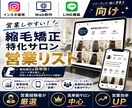 厳選！縮毛矯正専門サロンリストを売ります インスタ運用・Web制作・LINE構築向け【１万件】 イメージ1