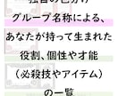 本来の自分を知る　あなたの手引書作成します あなただけの持って生まれた才能と、あなたの使命を鑑定します。 イメージ7