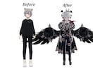 VRC アバター改変代行 承ります あなたの「理想」のアバターを一緒に作りませんか？ イメージ3