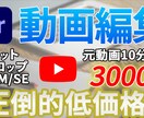 YouTube向けの動画編集を承ります 「発注者様が得をする」を心がけて編集させていただきます！ イメージ1