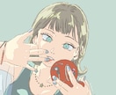 アイコンイラストなどのシンプルイラスト描きます SNSでも使える可愛いイラストを描きます！ イメージ1