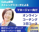 ストレングスファインダーでリーダーシップを磨きます 認定コーチと強みを最大限に活かす管理職向けプログラム イメージ1