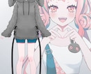 企業クオリティな魅力溢れるVtuber作ります 初めてでも安心なあなたに寄り添うモデル作りを イメージ6