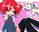 カートゥーン風イラスト描きます 目を引く立ち絵やアイコンイラスト描きます！ イメージ1