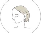 オシャレ 手描きロゴ イラスト付きロゴ 制作します 商業利用可 著作権譲渡します！お店のロゴや美容室、結婚式など イメージ3