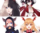 SNSなどのアイコンその他を描かせて頂きます CDジャケットやVtuberのキャラデザなども承ります イメージ5