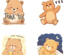 LINEスタンプ　のオーダーメイド受付ます オリジナルスタンプでLINEのトークがもっと好きになる イメージ9