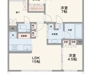 不動産広告用、マンション・一戸建間取り図作成します 可愛いポップなものから本格的な分譲マンション用までご相談可能 イメージ3