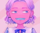 ポップな絵柄でアイコン描きます キャッチーで目に入りやすいアイコンに イメージ3