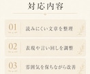 文章を自然で読みやすくリライトします 内容を活かしながら伝わる文章に整えます イメージ2
