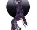 個人◎商用◎雰囲気のあるイラスト描きます 歌ってみたのサムネやSNSのアイコンなどに！ イメージ5