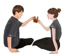 素敵な思い出をイラストにします 大切な人へのプレゼント・アイコンなどに✏︎ イメージ6
