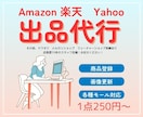 楽天、Amazon等ネットショップ出品代行します ショップ運営15年以上安心サポート行います イメージ1