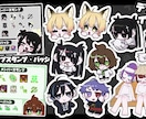 商用利用可能なデフォルメイラスト制作します かわいいミニキャラを描きます！ イメージ3