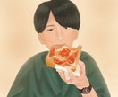 水彩画風のカラー似顔絵描きます 写真とは一味違う、カラー似顔絵をお描きします！ イメージ1