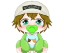 赤ちゃん化イラスト承ります アイコンなどに使いやすくてかわいい赤ちゃんイラスト！ イメージ3