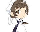 シンプル塗りなデフォルメキャラを作成します はっきりした色使いの好きな方向けです イメージ1