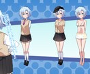 キャラデザ・立ち絵、お力添えします 立ち絵制作、キャラデザからお手伝いします。 イメージ1
