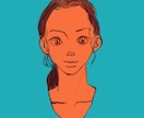 SNSアイコン用の似顔絵描きます 古い印刷物のような色彩で、一味違うアイコンに。 イメージ8