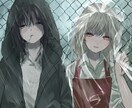 少年・少女のイラストを描きます 儚く鬱くしい思春期のイメージイラスト イメージ3