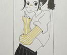 可愛い子を描きます かわいい女の子を描きます。男の子でも可です！ イメージ6