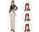 あなたのキャラクターを形にします 一次創作（TRPG／ノベルゲームなど）向け イメージ3