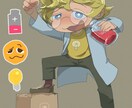 デフォルメイラストを描きます アイコンや動画、グッズなど様々な用途に対応して制作します。 イメージ1