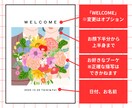 海外アートポスター風のウェルカムボードを描きます 先着2名様限定のモニター価格！プロフィールブックにも◎ イメージ2