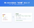 問い合わせの受付〜自動返信の仕組みを作ります 問い合わせの記録と返信を自動化。取りこぼしをなくします イメージ1