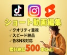 見やすいSNSショート動画編集します TikTok・Instagram・YouTubeショート イメージ1