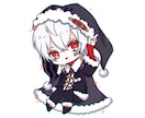 デフォルメを2000~2500円で作成します 小さなキャラクター⸜❤︎⸝‍修正回数最大7回まで○ イメージ4