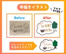 ロゴ、イラスト、画像データをトレースします オリジナルグッズ制作や印刷物など高品質なデータを作成します。 イメージ3