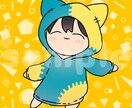 脱力した似顔絵描きます やる気がないときのアイコンにぜひ〜！ イメージ9