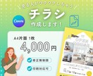 チラシ・フライヤー制作/想いを“伝わる形”にします 構成からデザインまで丁寧につくりあげます。 イメージ1
