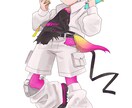 TRPG・配信"胸上～全身"立ち絵描きます 可愛いものからかっこいいものまで！！！ イメージ2