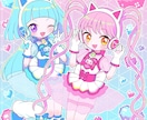 可愛いイラストやミニキャラを制作します 観賞用、SNSなどで使えるイラスト・ミニキャラ イメージ1