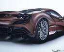 大切な愛車を手描きアートにします 水彩、エアブラシ、インクで描くリアルなアートです イメージ1