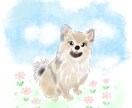 シンプル。ふわっとした優しい似顔絵イラスト描きます 商用利用可。挿絵やアイコンに使えるシンプルなイラスト作ります イメージ4