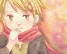 水彩色鉛筆で“ミニ原画”を描きます 絵本のような温かく優しい絵が得意です！ イメージ2