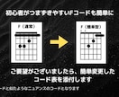動画付！ギター弾き語りコード譜。簡単アレンジします ガイド付き動画で練習簡単♪初心者に優しい譜面です イメージ3