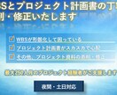 24年の知見_プロジェクト計画・WBSを診断します 250人月規模の修羅場の経験者が丁寧に添削・修正します イメージ1